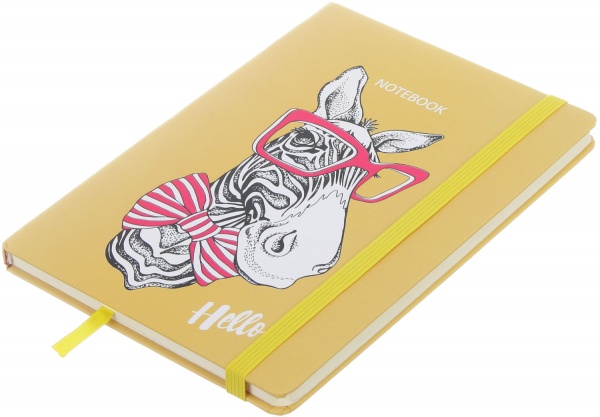 Книга для записей Зебра в галстуке А5 96 листов