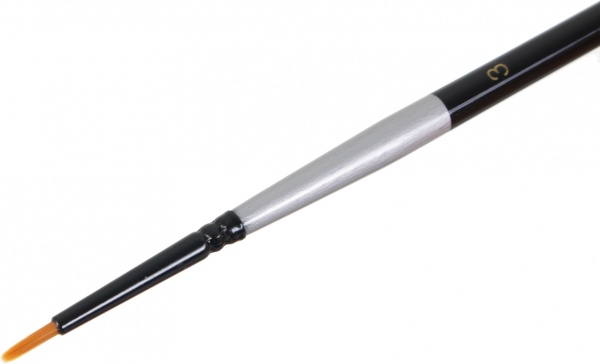 Набор кистей круглые и плоские 10 шт 