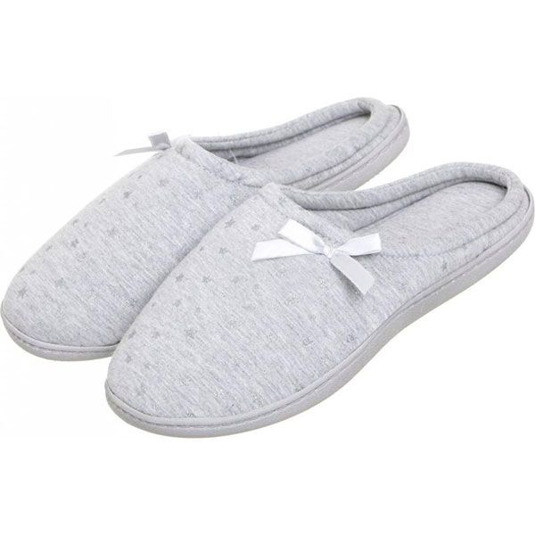 Обувь домашняя женская La Nuit Home Звездные р. 38-39 серая