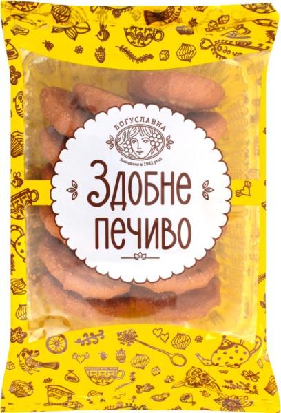 Печенье БОГУСЛАВНА сдобное Ромашка 300 г (4820027892039) 