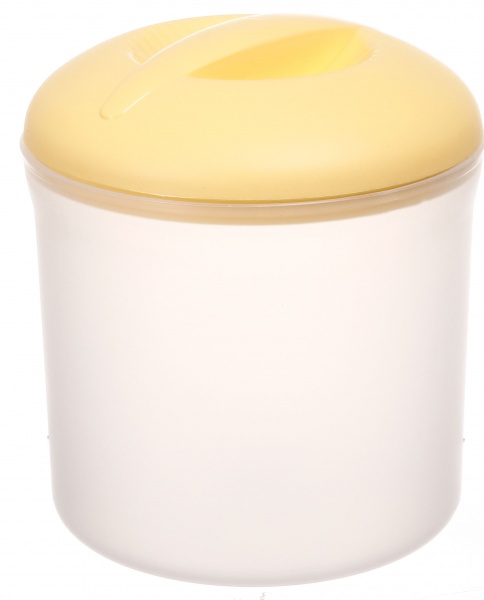 Ємність для сипучих Miami yellow 1 л пластик Eurogold