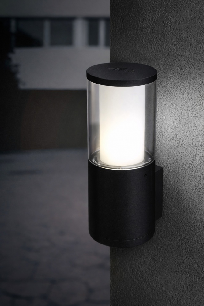 Світильник вуличний настінний FUMAGALLI Carlo Wall Nero Trasp GU10 4,8 Вт IP55 чорний