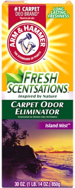 Средство для чистки ковров Arm&Hammer Island Mist 850г