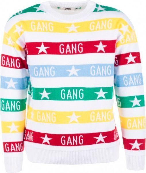 Джемпер Gang р.134 белый 19BG118-7-1850 