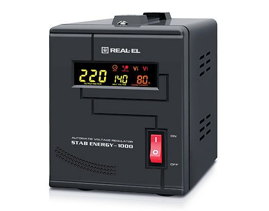 Стабілізатор напруги Real-el STAB Energy-1000