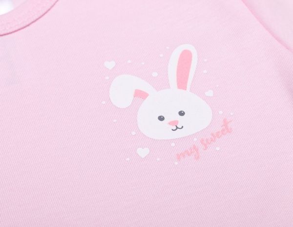 Боді дитяче для дівчинки Bambinelli My Sweet Б301-3 р.74 рожевий 