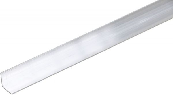 Уголок алюминиевый АЛЮПРО 20x20x1,5 мм 2000 мм без покрытия