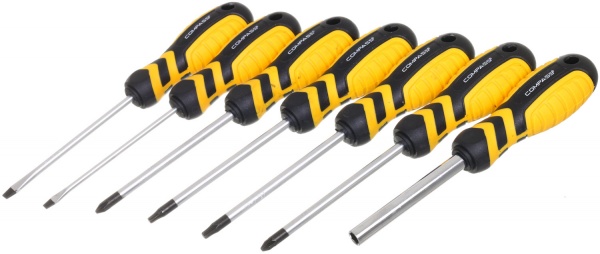 Набор отверток Compass CRV 44 шт EL-CP-44