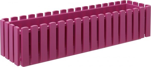 Ящик балконний Plastkon Fency фуксія прямокутний 10,5л фуксія 