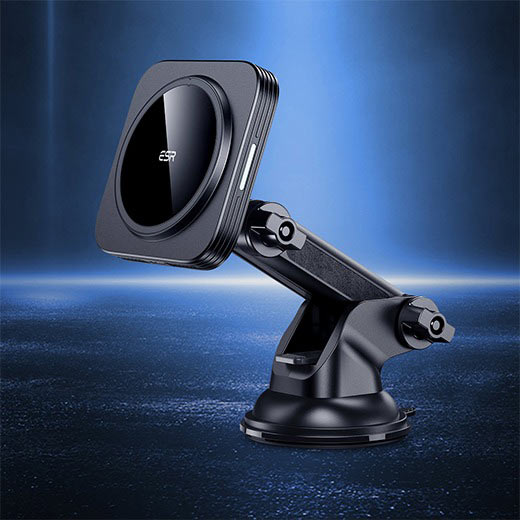 Автотримач ESR з бездротовою зарядкою HaloLock™ Dashboard MagSafe для iPhone 13 |12 чорний