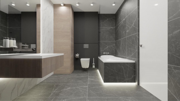 Плитка INTER GRES Pulpis сірий 60x120 40 071/L 