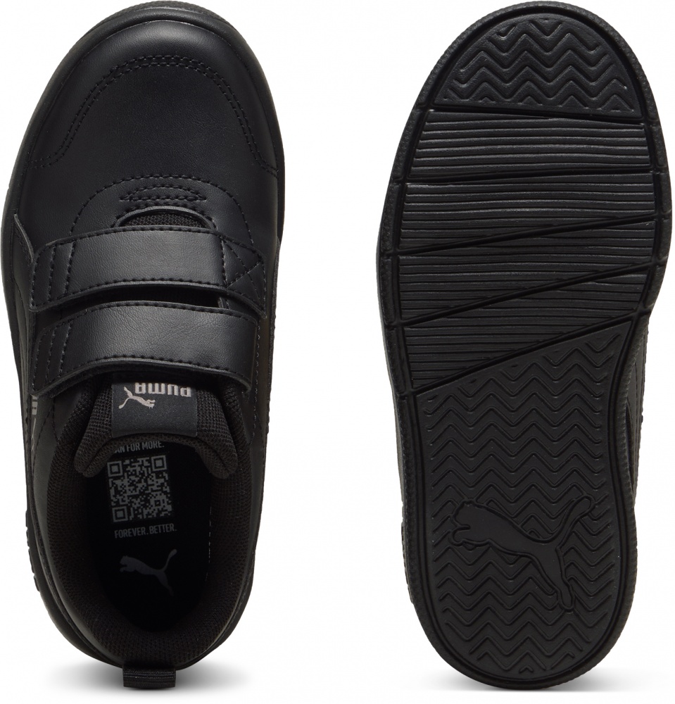 Кроссовки детские демисезонные Puma COURTFLEX V3 V PS 39764201 р.31,5 черные