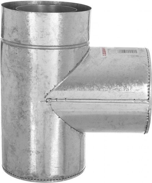 Трійник термо 1 мм нерж/оц Ф180/220 мм 87°LIRA-LTD 