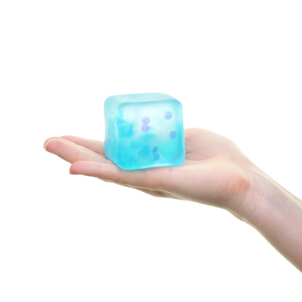 Игрушка-антистресс Yabba Dabba Куб голубой YD2519