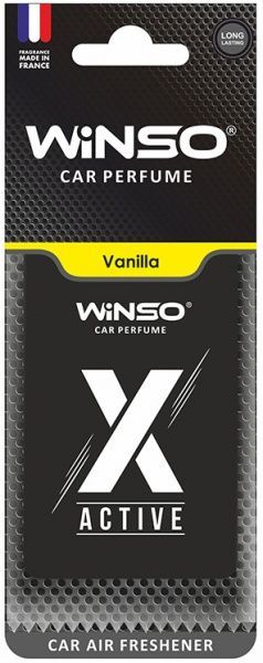 Ароматизатор подвесной WINSO X Active Card Vanilla