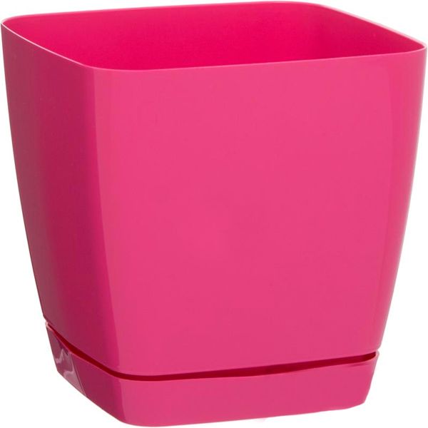 Горшок цветочный Декор-Престиж Тоскана-Квадро 15 2.5 л розовый