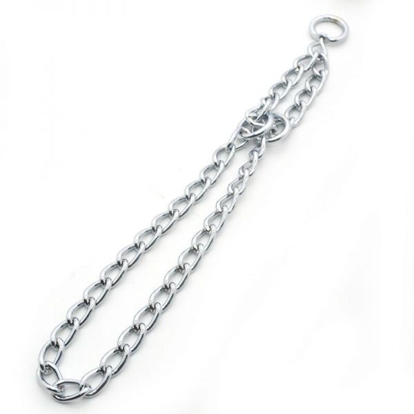 Ошейник-удавка Лорі однорядный хромированный УЛ 1-3,0/50 см