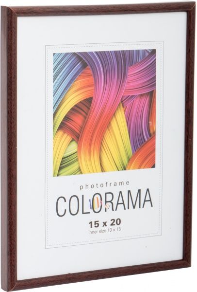 Рамка для фото LA-45 dark wood 15х20/10x15 см 