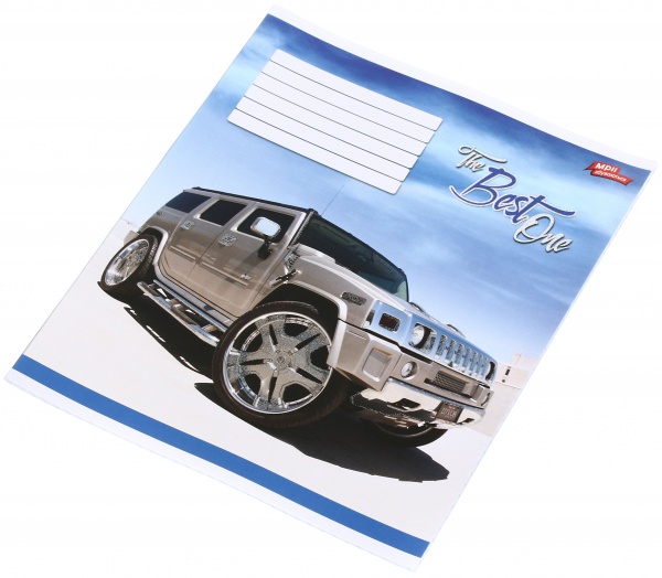 Тетрадь школьная с глитером 18 листов в клеточку в ассортименте Мечты сбываются