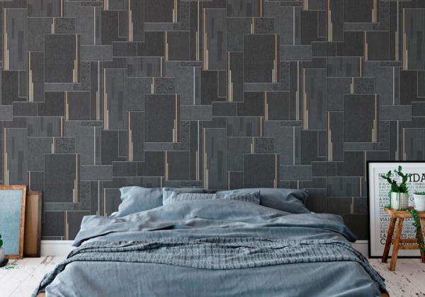 Шпалери вінілові на флізеліновій основі Vinil Печворк декор ТФШ 2-1434 1,06x10,05 м 