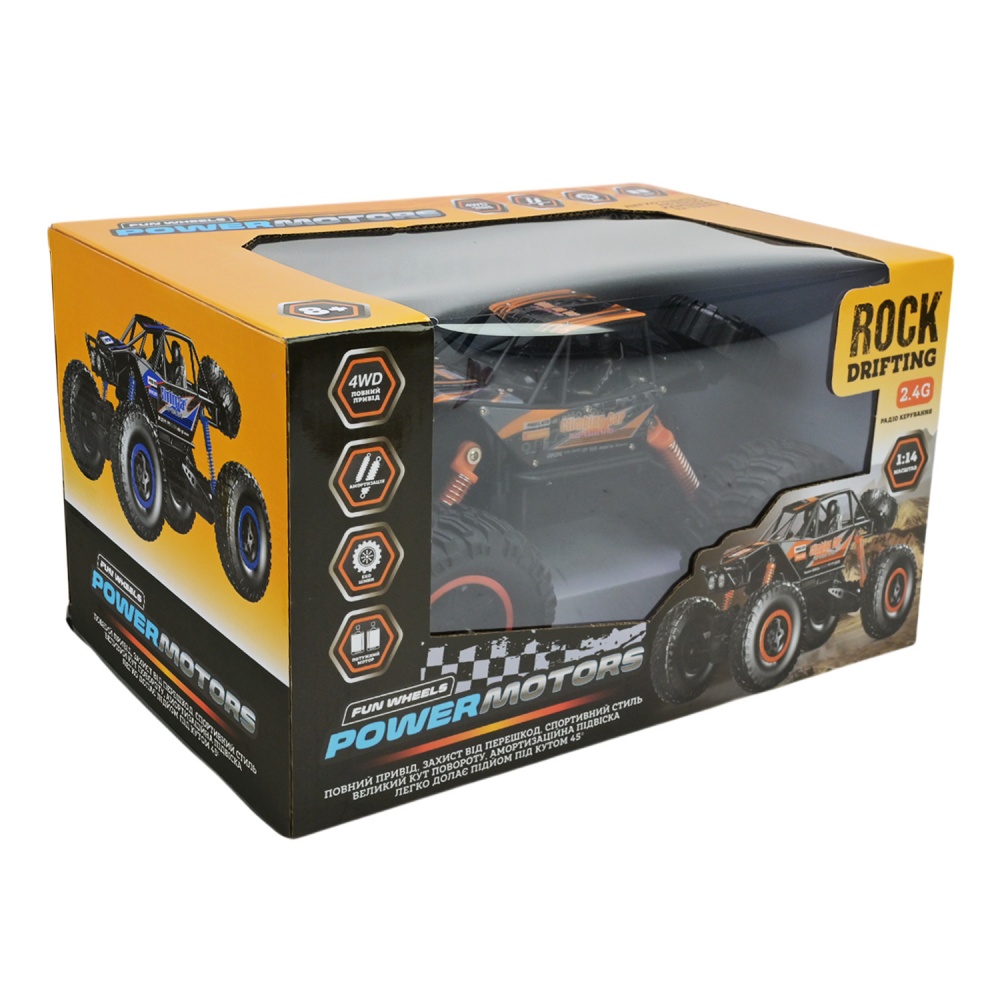 Автомобіль на радіокеруванні Shantou 1:14 PM3401 ORANGE