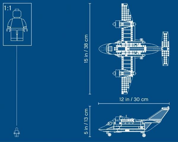 Конструктор LEGO City Воздушная полиция: авиабаза 60210