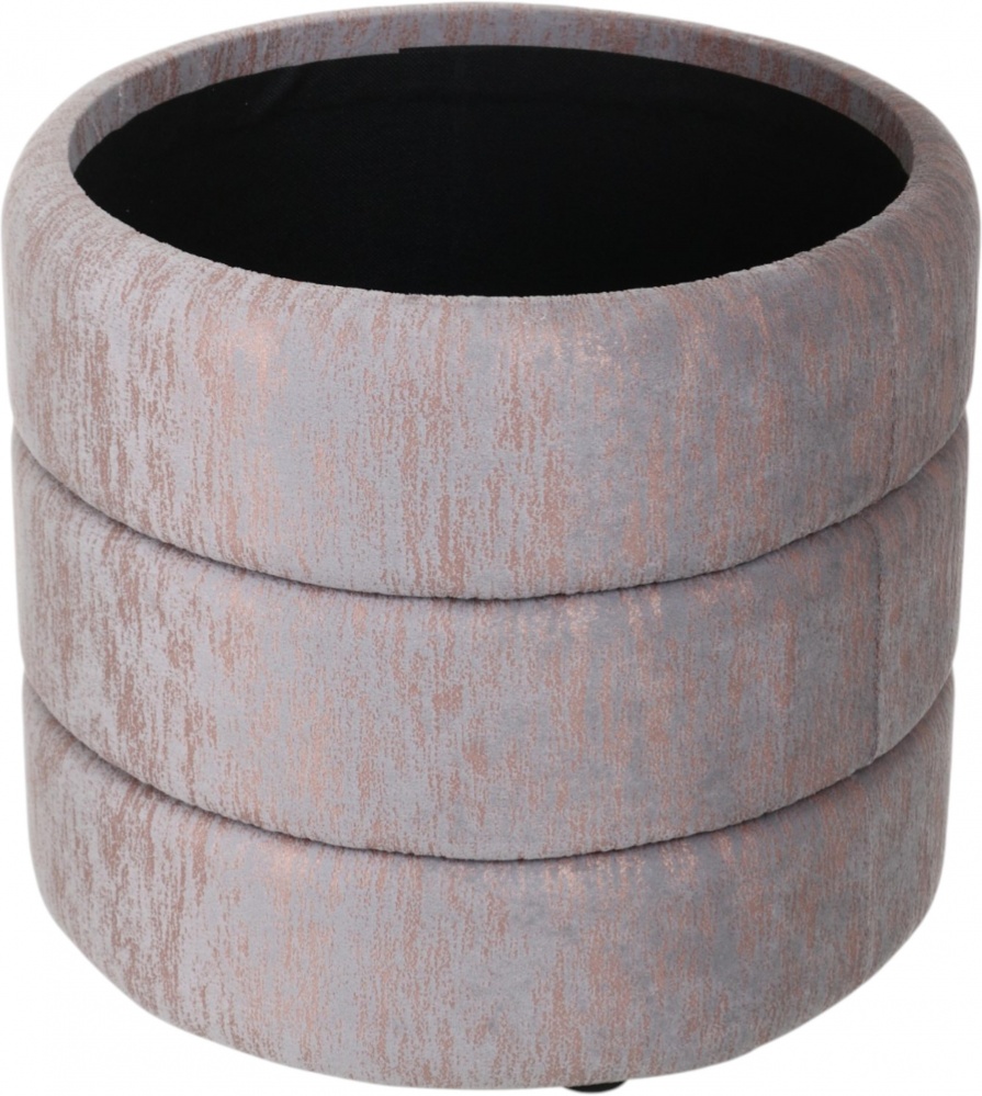 Скриня-пуф Sensio Barrel 390х380 мм світло-сірий (WA-028)