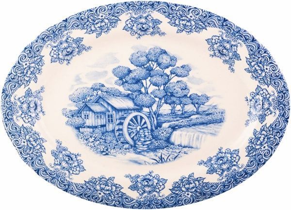 Блюдо Млин 36 см 910-016 Claytan Ceramics 