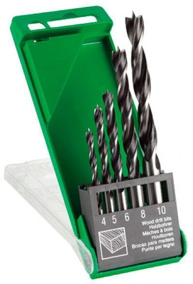 Набір свердел по дереву Hitachi 4x 5 шт.