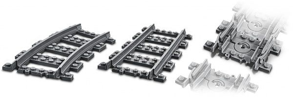 Конструктор LEGO City Рельсы 60205