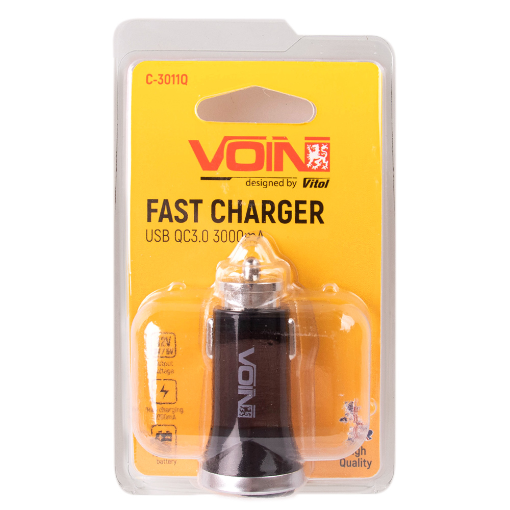 Автомобильный прикуриватель pulso c-3011q usb (12/24v-5v 3a, 9v 2a, 12v 15a)