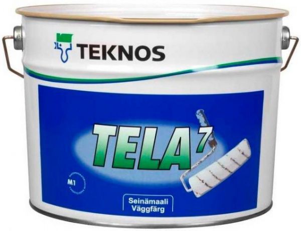 Фарба інтер'єрна акрилатна TEKNOS TELA 7 мат база 18л 