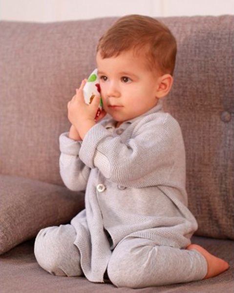 Розвиваюча іграшка Bebelino Музичний телефон зі світлом 58031