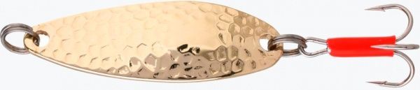 Блесна Mikado вращающаяся Hammer № 1 4.9 см 10 г old gold