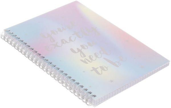 Книга для нотаток You're exactly you need to be 15х21 см