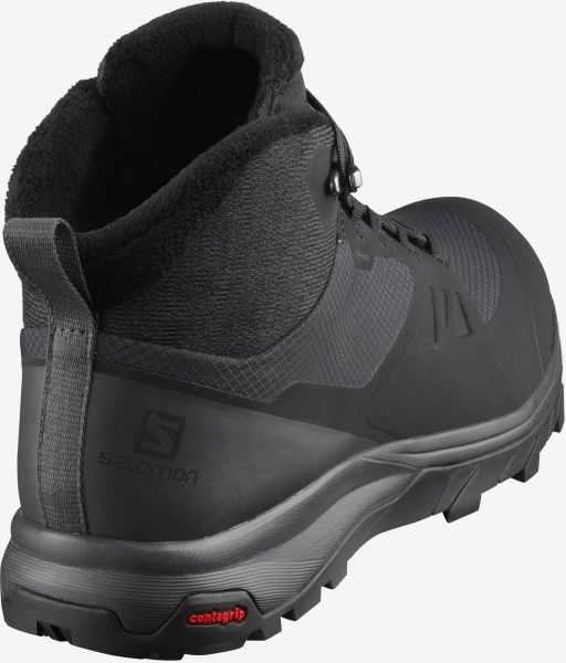 Ботинки Salomon OUTsnap CSWP W Black/Ebony/Black L41110100 р. UK 6 черный
