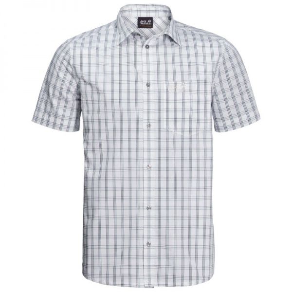 Сорочка Jack Wolfskin HOT SPRINGS SHIRT M 1402332-7508 р. XL білий