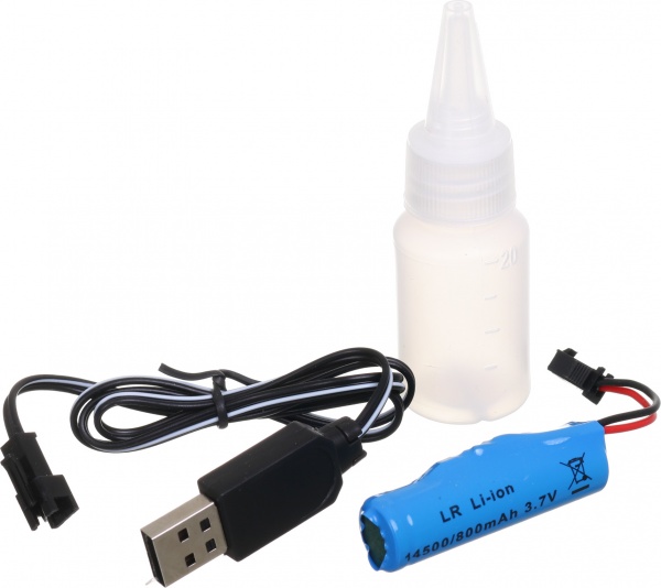 Інтерактивний робот Shantou Трицератопс 34х18х23 см біло-блакитний 1043A