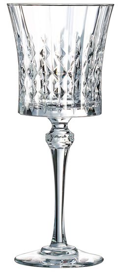 Набор бокалов для вина Lady Diamond 270 мл 6 шт. Cristal Darques 