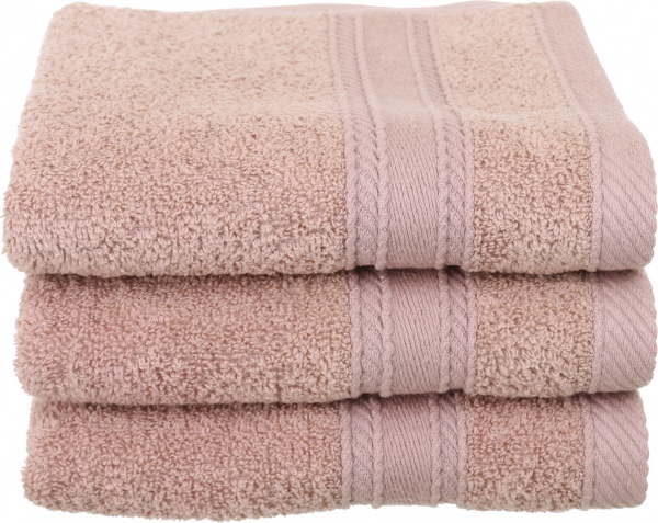 Рушник махровий МХ Б593 45x80 см капучино 