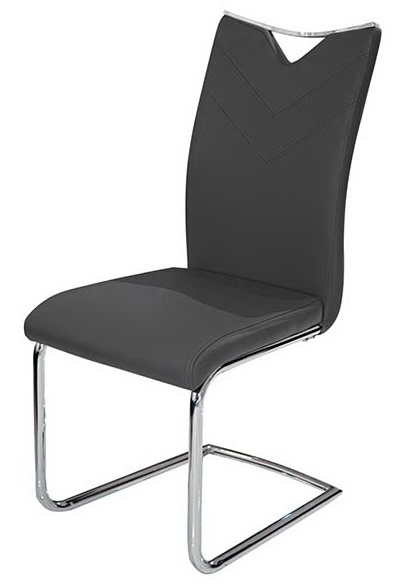 Стул обеденный Тифани X-930-1 серый/хром