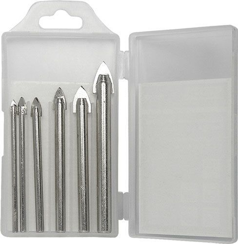 Набір свердел S&R 217000006 Meister 3,0-10,0 мм 6 шт.