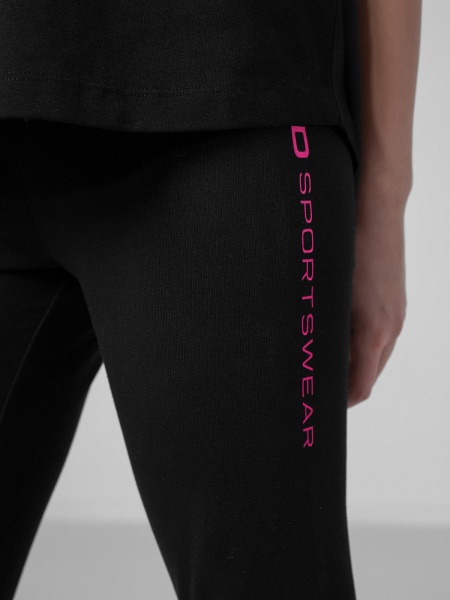 Лосины 4F 4FJSS22TTIGF014-020S р.134 черный