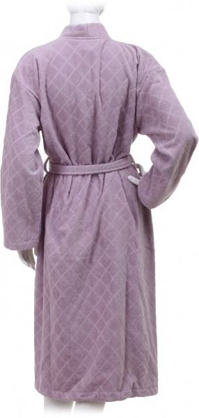 Халат домашній жіночий Durutex Velour р. XL світло-бузковий