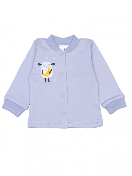 Кофта унисекс Bambinelli Овечка р.62 серый 