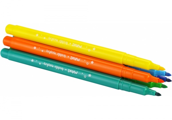 Маркер Maxi Textile markers 6 шт. MX15245 