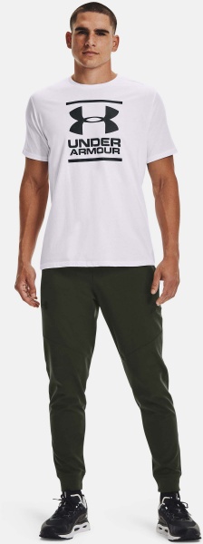 Футболка Under Armour GL FOUNDATION SS 1326849-100 р.M білий