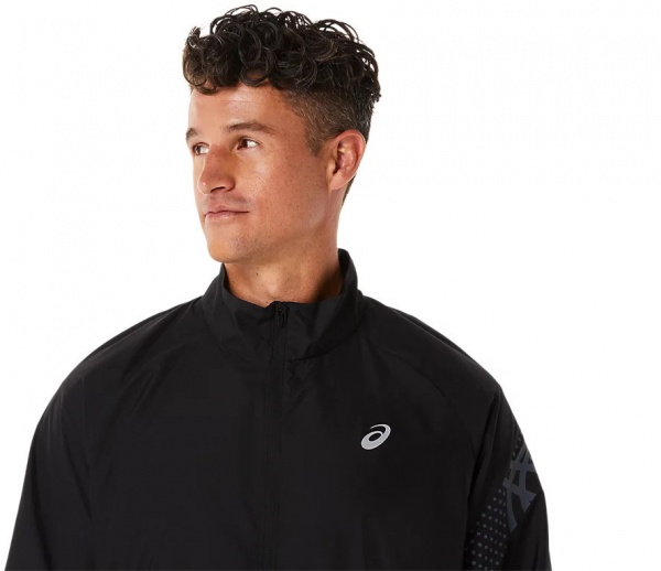 Вітрівка Asics ICON JACKET 2011C733-001 р.S чорний