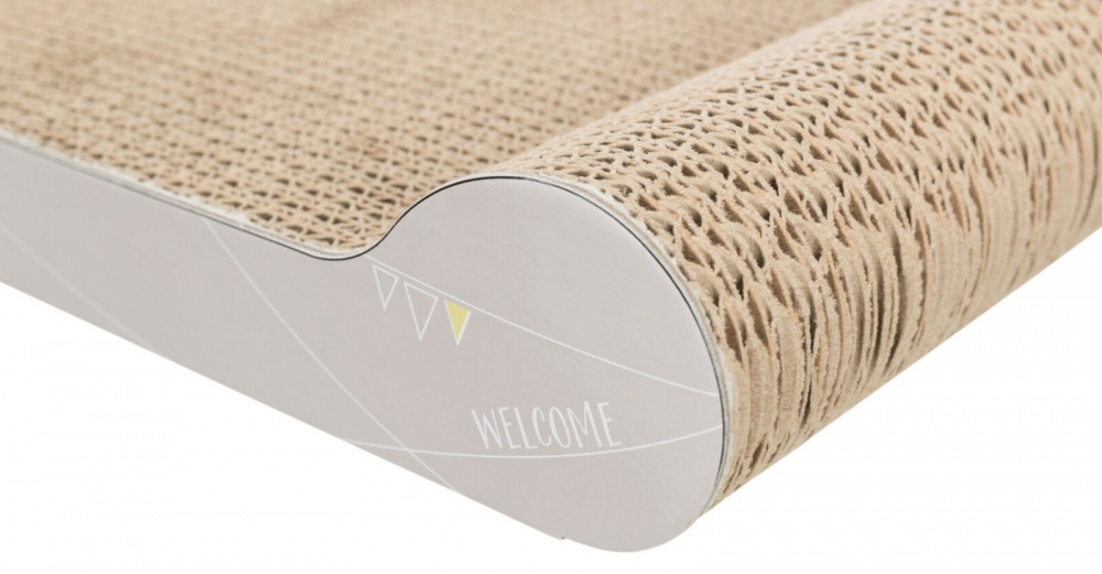 Кігтеточка Trixie для котів Junior картон світло-сірий 38х6х18 cм 48011