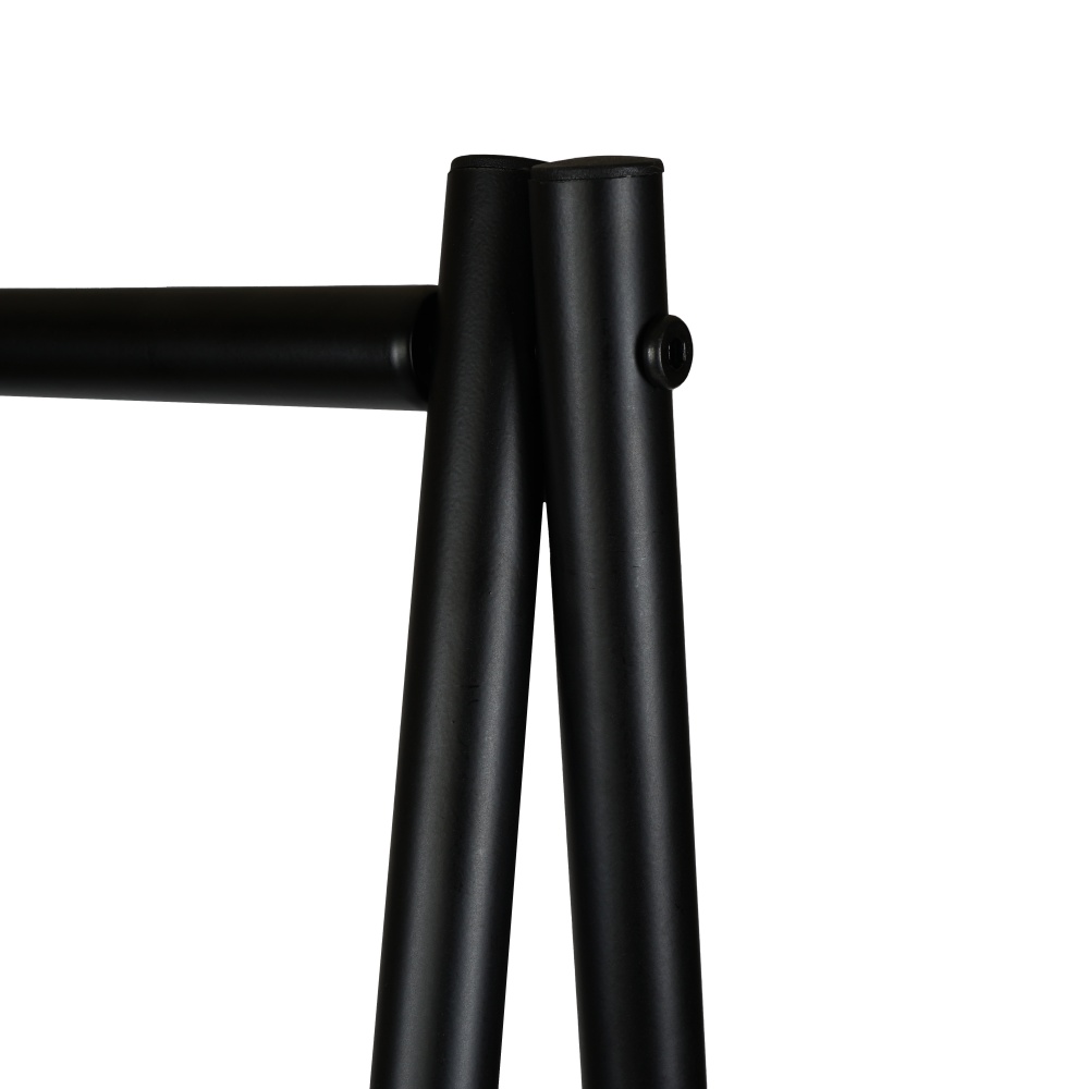 Вешалка для одежды 23170 с полкой для обуви 1050х465х1700 мм черный